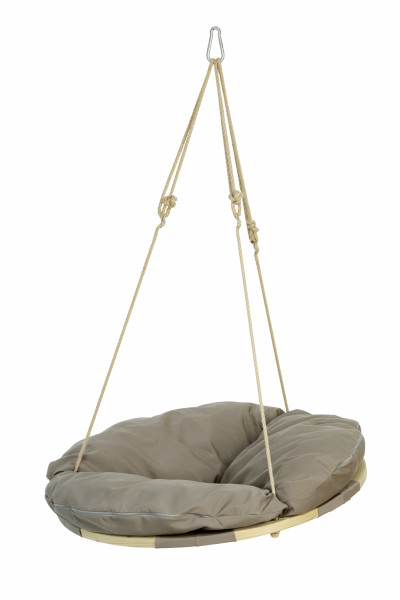 Fauteuil suspendu Swing Nest taupe