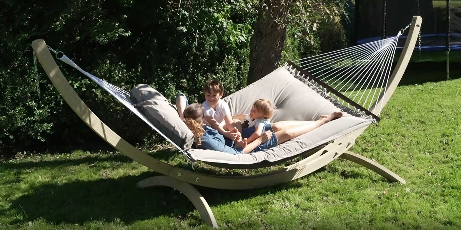 XXL Hängematte Fat Hammock - Die perfekte Familienhängematte - Video