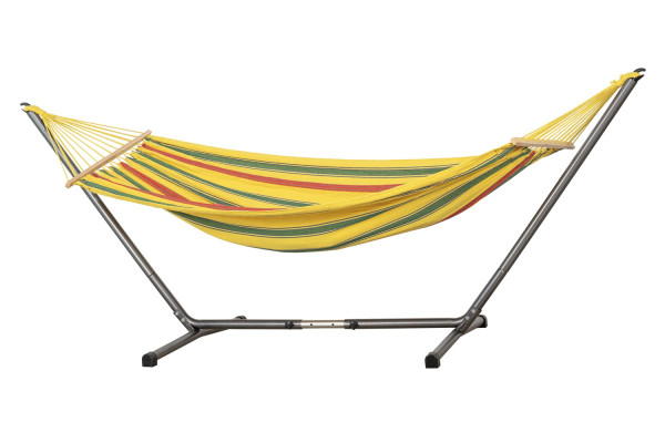 Jet Set: L-size Aruba Rod Hammock with Sumo RockStone Frame