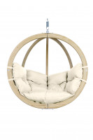 SET: Hängesessel Globo Chair + Gestell Globo Stand natura