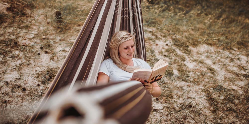 Brazilian hammock reclining technique - this is how you are right