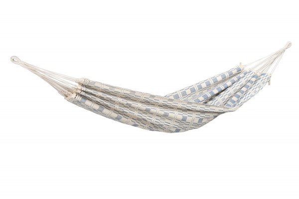 The traditionally woven hammock from Brazil