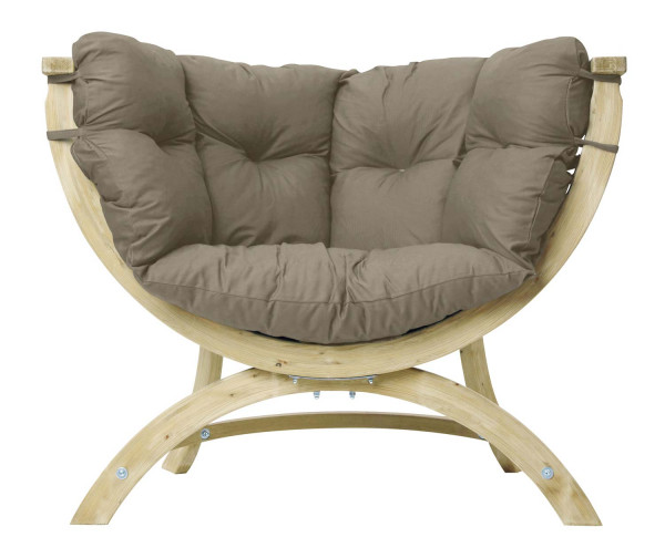 The AMAZONAS Siena Uno is the comfortable Lounge Chair for indoors and outdoors