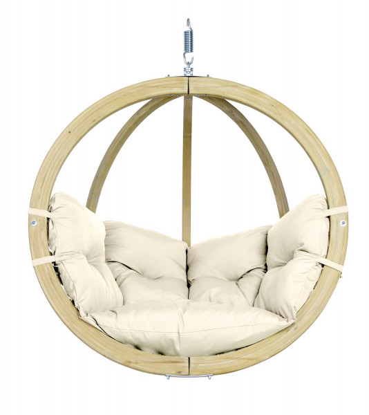 Der AMAZONAS Globo Chair ist der moderne Hängesessel mit dicker Polsterung für drinnen und draußen