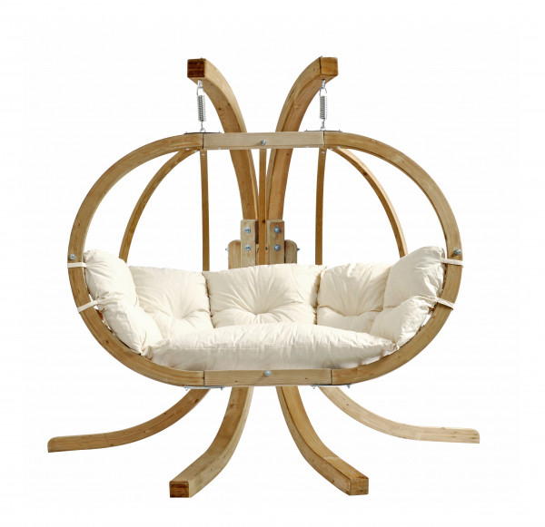SET: Fauteuil suspendu Globo Royal Chair + Support Globo Royal Stand