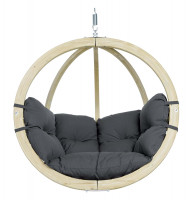 Der AMAZONAS Globo Chair ist der moderne Hängesessel mit dicker Polsterung für den Indoor- und Outdoorbereich