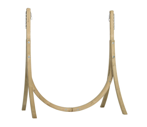 AMAZONAS Taurus hanging chair frame is a handmade wooden frame for indoors and outdoors