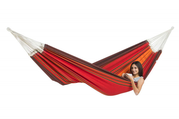 AMAZONAS Paradiso - the colourful Brazilian XXL hammock for maximum Brazilian hammock luxury